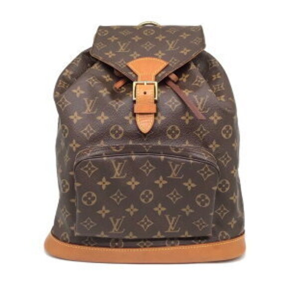 Louis Vuitton Handbags - Louis Vuitton Montsouris Backpack Monogram Canvas Brown Beige